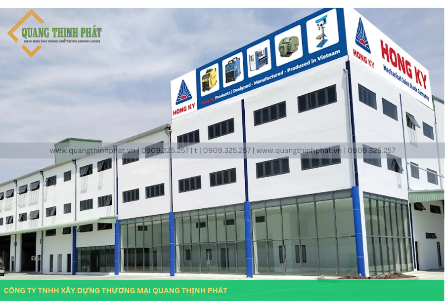 MỞ RỘNG XƯỞNG CƠ KHÍ HỒNG KÝ
